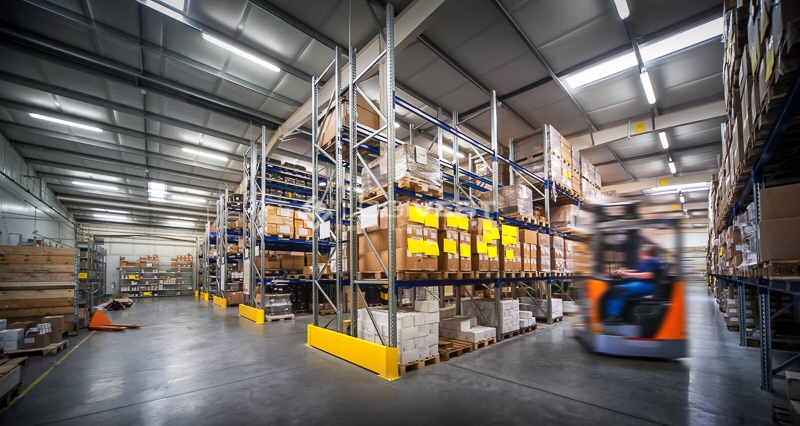 Logivest - Musterbild von Produktionshalle – 34840